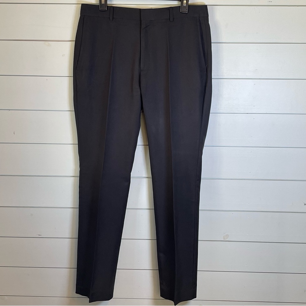 Michael Brandon black dress pants slacks‎ men's size 34X32